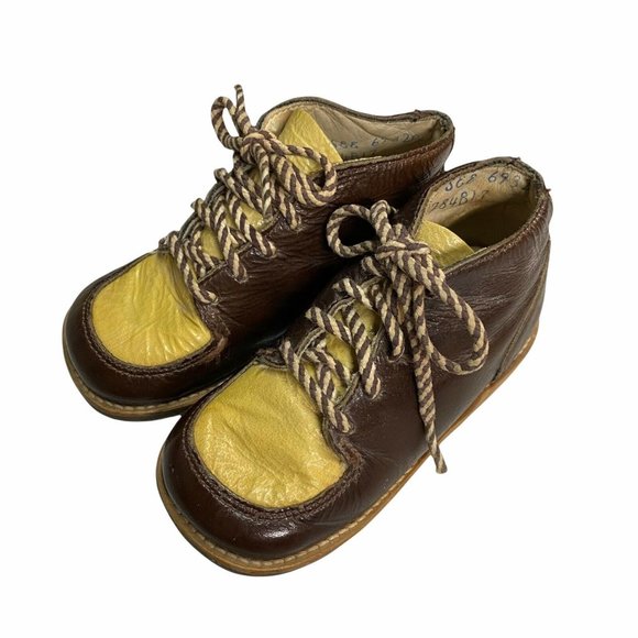 Buster Brown Shoes | Vintage 1950s Buster Brown Ankle Boots 4.5 Brown L | Color: Brown | Size: 4.5bb | Lyric_And_Arias's Closet